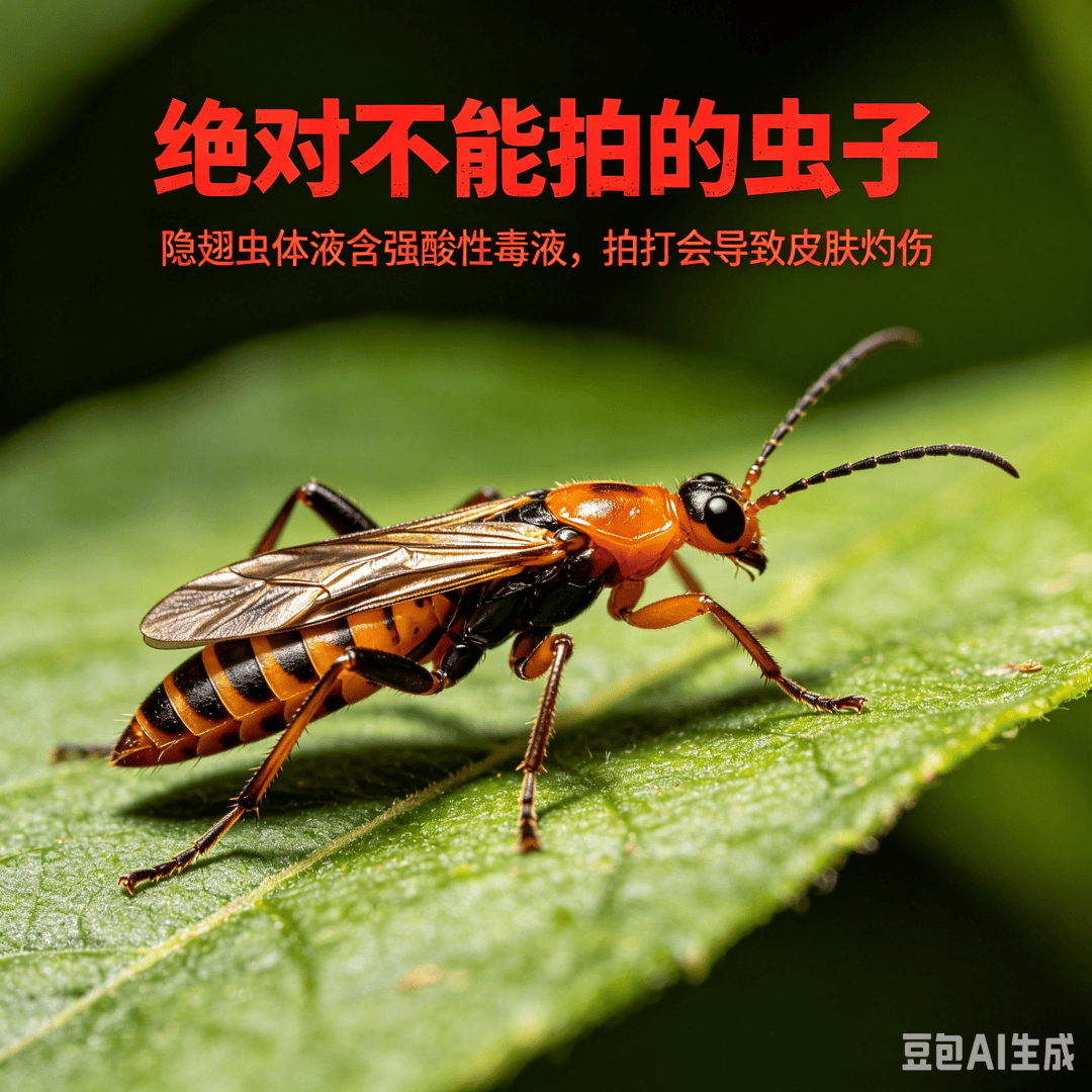剧痛！别碰！别揉！近期这种毒虫频现，有人一不小心就中招了！